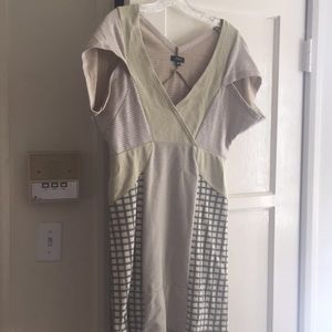 Fun, recycled patchwork dress